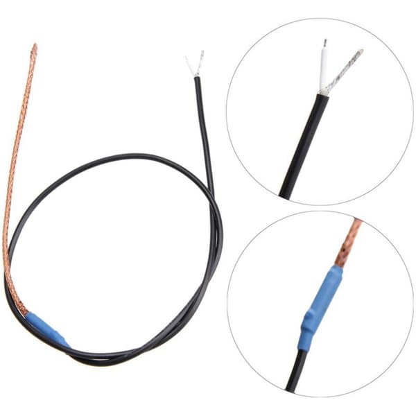 2X Akustisk Guitar Blød Piezo Bro Pickup med 2.5 Jack