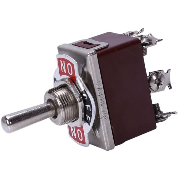 AC 250V/15A 125V/20A ON/OFF/ON 3 Position DPDT Momentary Toggle Switch