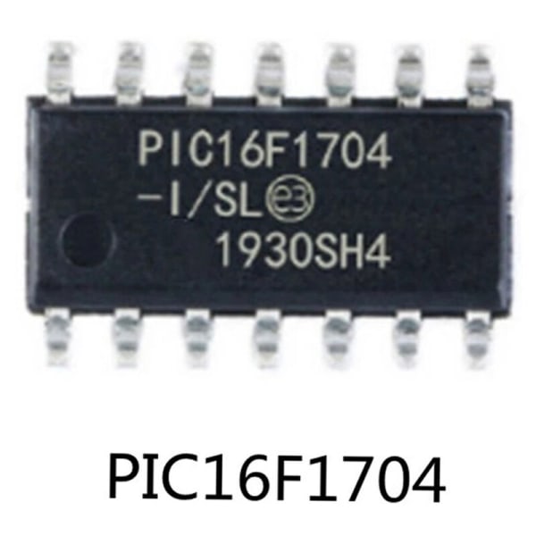 5 stk. PIC16F1704 PIC16F1704-I/SL SOP14 til S9 L3+ S17+ T17 U3 APW9 U12 Hashboard Reparation
