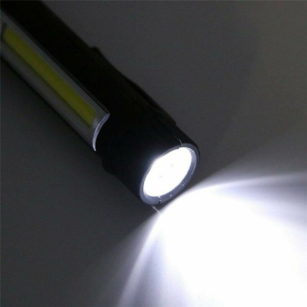 1000 Lumen Mini Lanterne Arbejdsinspektionslommelygte COB LED Multifunktionel Reparationslommelygte Magnetisk Base Lommelygte