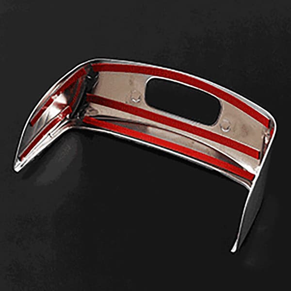 Bil Chrome Central Armrest Box Switch Button Frame Sticker Trim Cover til A-Klasse W177 2019-2020