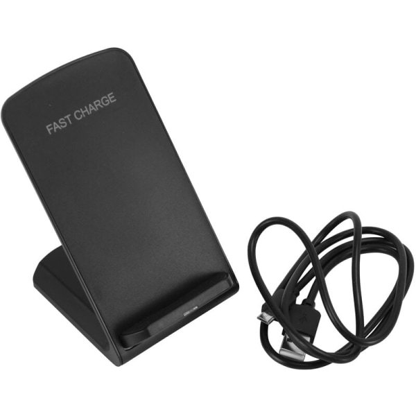 Laddningsplatta för Galaxy Note 8 S8 S8 Plus S7 Edge Note 5 S6 Edge Plus, Standardladdning för X/8/8 Plus (Svart)