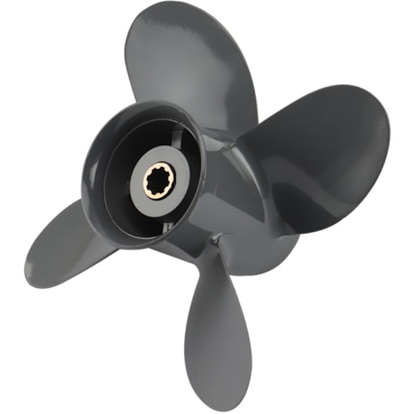 4-bladig 9 1/4X10 propeller för utombordare och BF8D/BF9.9D BF9.9/BF15A BF15D/BF20 8 splines 58134-ZV4-010AH