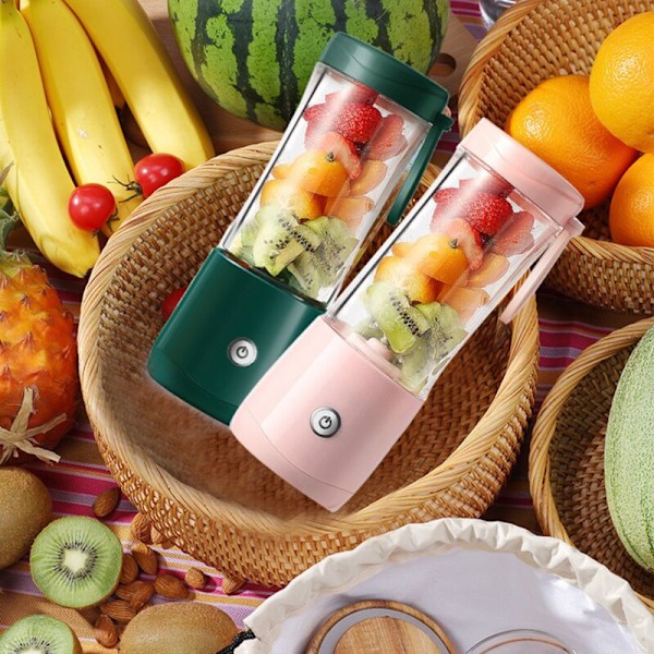 380ML Bærbar Blender Trådløs Mini Juicer USB Elektrisk Blender Fruktjuicer for Frukt og Grønnsaker Juicer Maskin-C