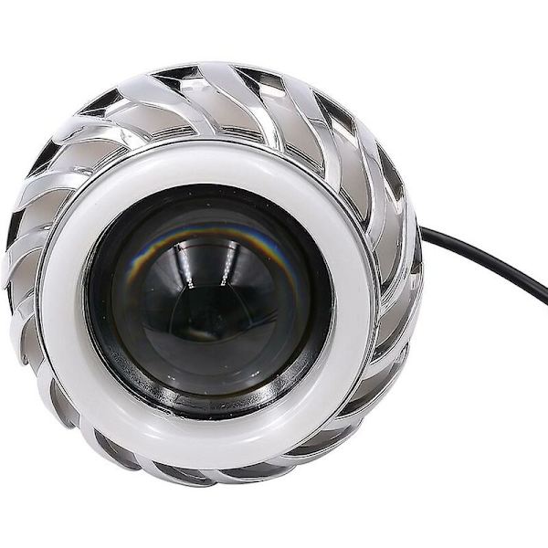 12V Moottoripyörän Etuvalo Lamppu Projektorilinssi Valo LED-Enkeli-Paholainen Silmät Etuvalo 30W 1200lm