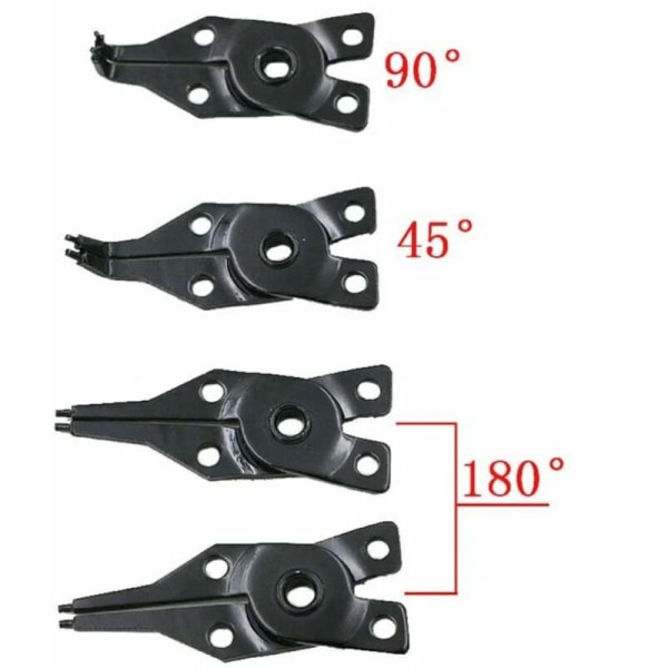 New 4 in 1 Circlip Pliers Retaining Ring Pliers Set Combination Pliers