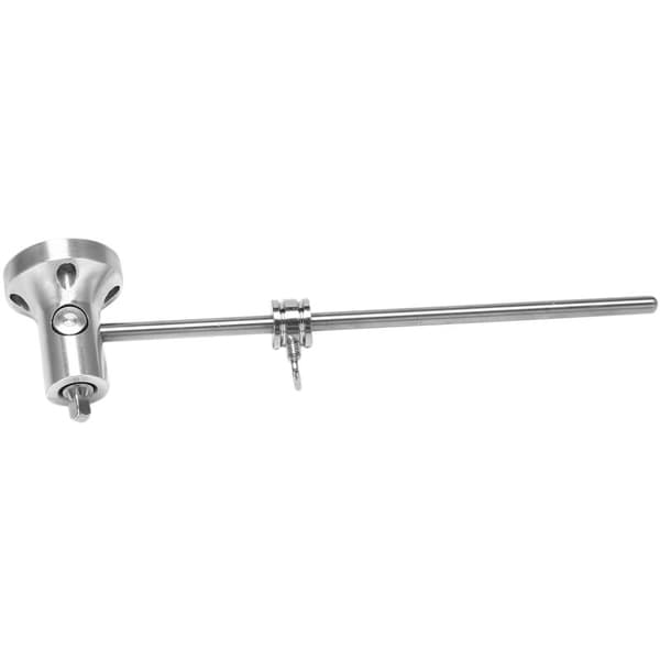 Basstrummpedal med Aluminiumlegeringsklubba, Justerbar Hammare, Percussioninstrumenttillbehör