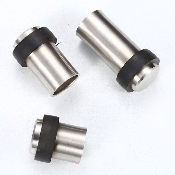 3 stk Gulv dørstopp 60 mm Rustfritt Stål Dørstopp Dørstopp
