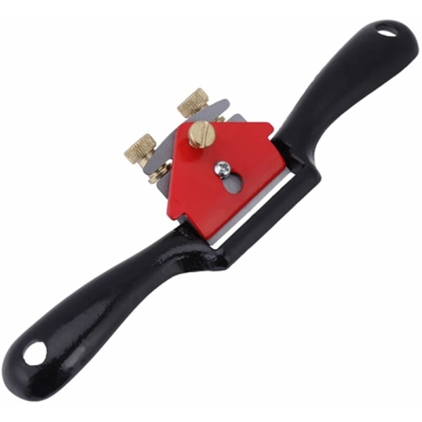 Spokeshave 9 tum Flygplansspoke Rakblad Justering Dubbelskruv Spoke Rakblad Hårklippningsverktyg main-