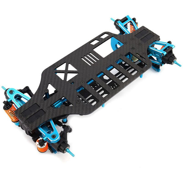 2 st metallbatteriplatta monteringsfäste för TT01 TT-01 1/10 RC biluppgradering