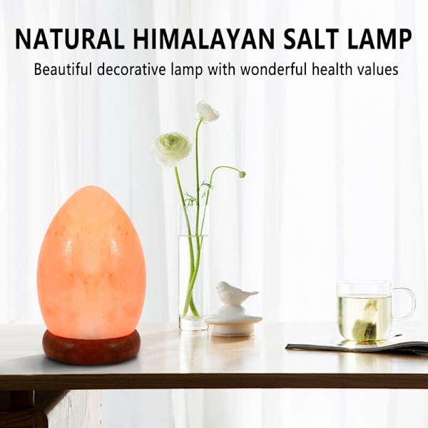 Kristallsaltlampa Dator Usb Saltlampa Bil Färgglada Äggfärg Saltlampa Kristallsaltlampa