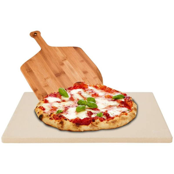 Pizzastein, Permanent Bakeplate og Sidefat - Den Ultratålige Steinen