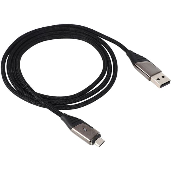 Kabel -USB Magnetisk Kabel til Opladning Magnet Kabel USB Opladningskabel - Sort