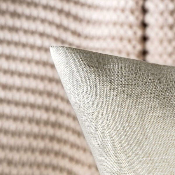 Set med 2 utomhuskuddfodral Vattentäta Mjuka Polyester med Vattenavvisande Yta Dekorativa Trädgårdskuddfodral för Vardagsrum Sovrum 45x45cm B