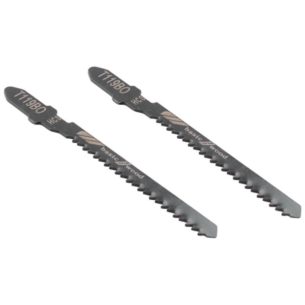 20 st T119BO Assorterade 12 tänder per tum T-skaft Scroll Jig Sågblad Set för Precisionssågning Trä
