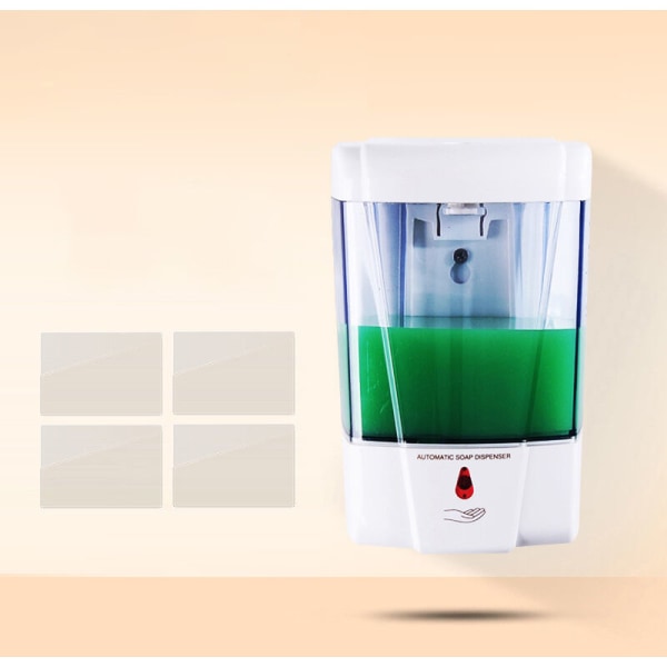 600 ml automatisk väggmonterad infraröd sensor duschdispenser stansrum