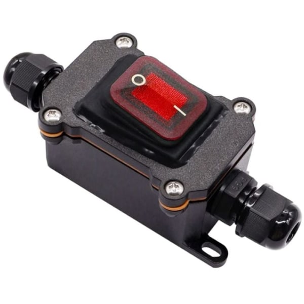 Vattentät strömbrytare IP67 12V DC 20A Högströms vattentät strömbrytare,