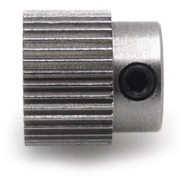 Gear 3D-skrivar Extruderhjul 36 Tänder 5 mm Rostfritt Stål Matar för Steppermotor Tillbehör, 10 st