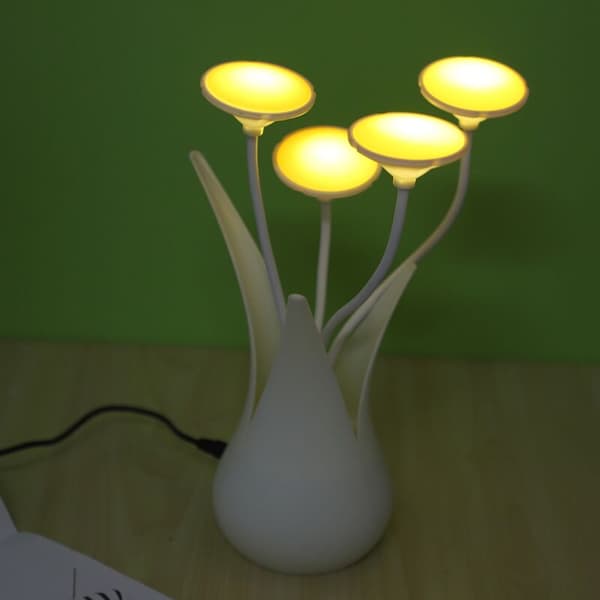 Automatisk lyssensor vase LED USB natlys boligindretning