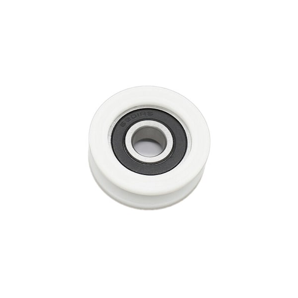 dør- og vinduesSkydedørsskinne og tilbehørSkydedørstilbehør4 stk. 124415,7 mm U-rille nylon remskivehjul til skydedør