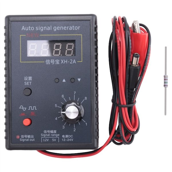 Simuleringsboks Sensor XH-2A Signalgenerator Bil Analog Stopur Reparationsværktøjer