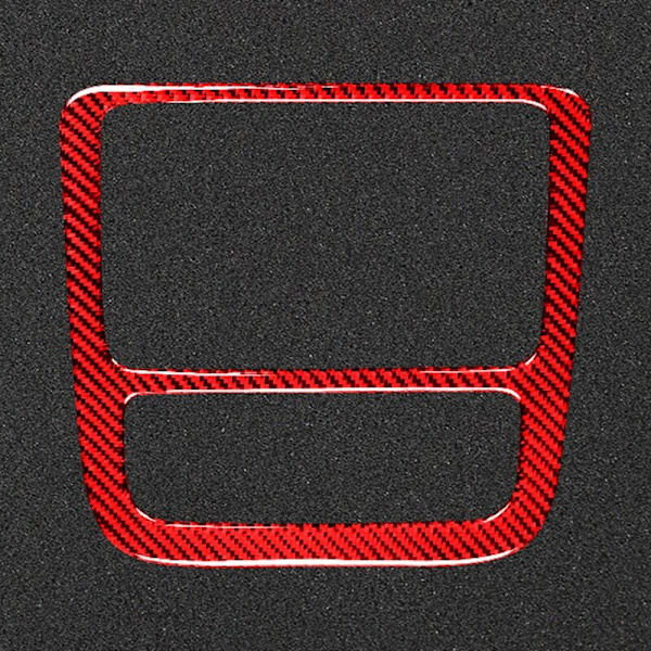 Fiber Central Control CD Air Conditioning Panel Cover Trim til 2009 2010 2011 2012 2013 2014 2015 2016