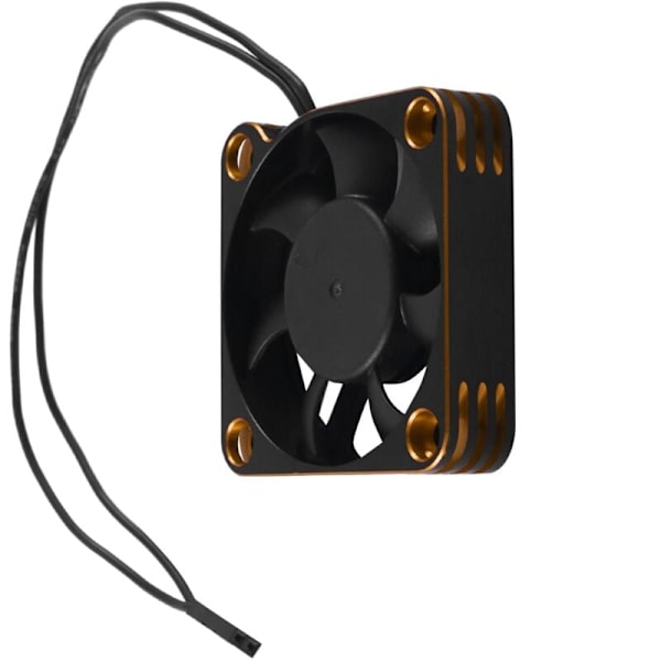 RC-fläkt 50 mm värmeavledning kylning för 1/10 1/8 borstlös motor bildelar, guld