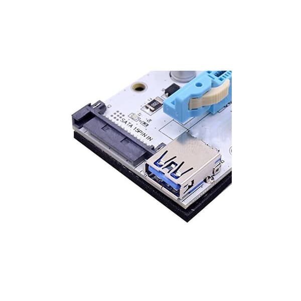 008S 1X til 16X VGA-kort forlengelseskabel PCI-E DC-DC 60cm USB 3.0-kabel Riser-kort Riser-adapterkort for datamaskin
