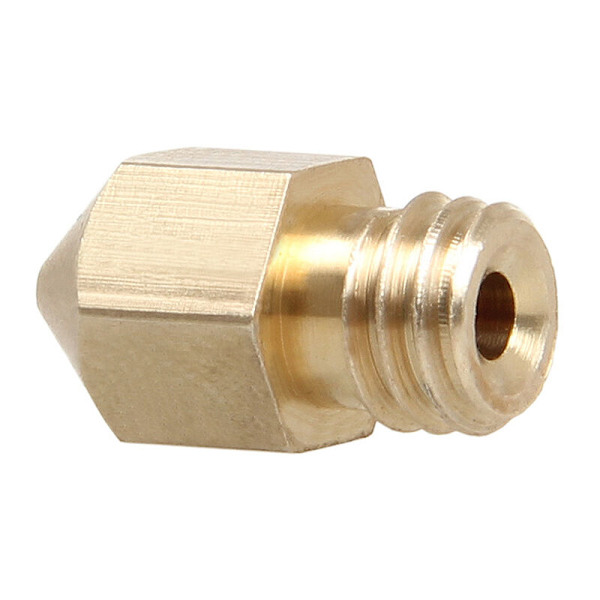 MK8 Extrudermunstycke, 0,4 mm Extrudermunstycke i mässing, Lämplig för 1,75 mm 3D-skrivarmunstycke Förbrukningsartiklar (10-pack)