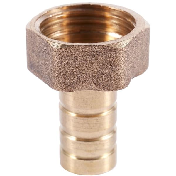 12 mm slangebarb 1/2BSP adapterkonnektor gevindforbindelse guld