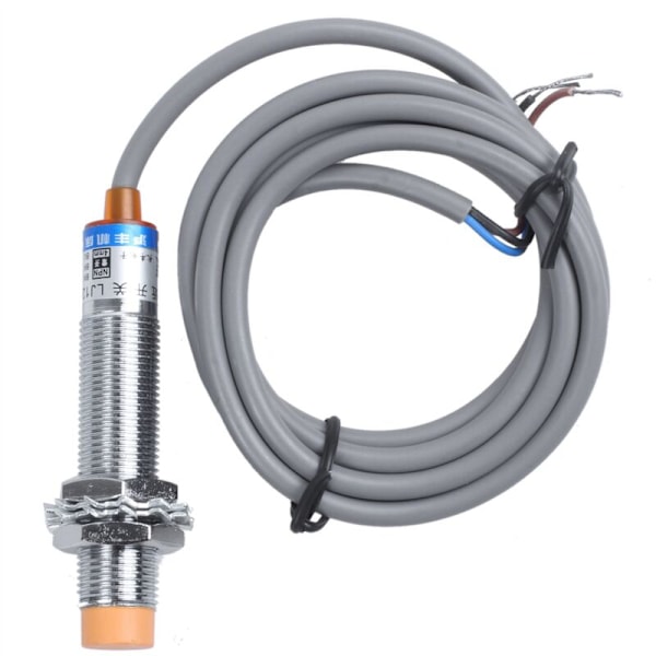 6X DC6-36V 300MA NPN NO Tubulär Induktiv Närhetssensorbrytare 4 Ledare 3 LJ12A3-4-Z-BX