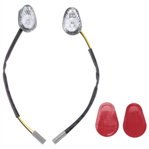 2 st LED-blinkers, infällda indikatorlampor för YZF R1 R3 R6 R6S FZ6 FZ1 FZ FZ6R FZ07 FZ8 FZ09 TMAX MT-07 MT-09