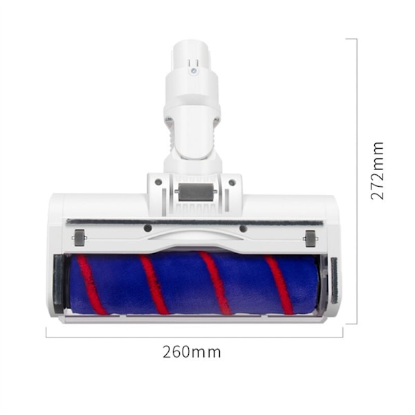 Rullebørste for /V9B/V9P/V10/V11/G9 Elektrisk Børsthode K10/G10 1C Støvsugerdeler 5.8Mm