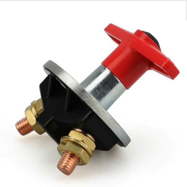 Batteri Isolator Afbryder Kredsløbsafbryder, 12V-60V 300A Universal Bil Fast Nøgle Batteri Afbryder Bil Strømafbryder Nødafbryder til