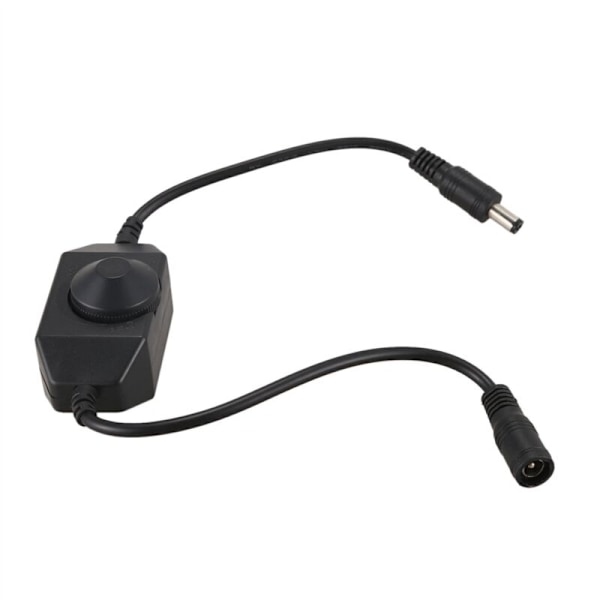5X 12V/24V 6A LED-dimmerkontroll Justera ljusstyrkan för enfärgad belysning, svart