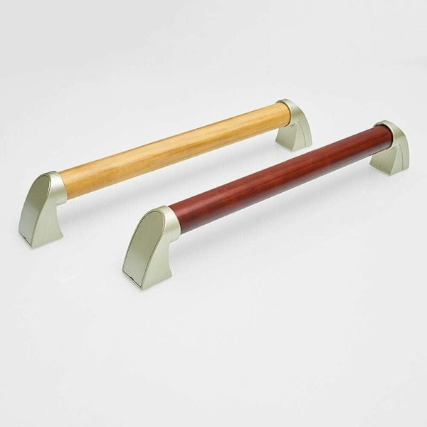 Puinen suihku- ja wc-kahva vammaisille kylpyhuoneen kahva vedenkestävä liukastumaton kylpyammeen kahva ikäihmisille Valkoinen puu - 54 cm, 1 kpl - RWHandle bar