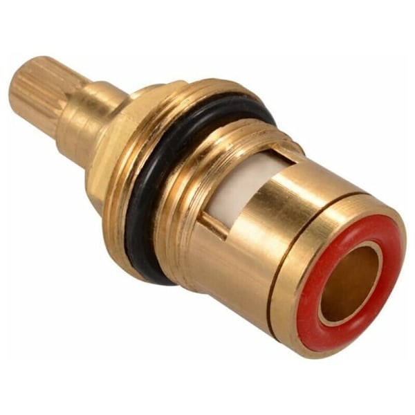 Keramisk skivehode, par med universelle erstatningskassetter for kran, 1/2\" Kvart omdreining 20 hakk x 50mm-
