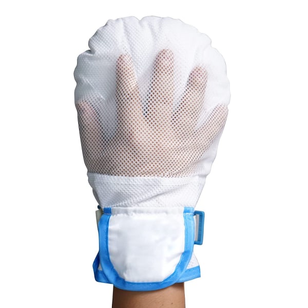 Medicinske håndfastholdelseshandsker Handsker til demens seniorer og patienter, åndbart mesh for komfort og forebyggelse af ridser