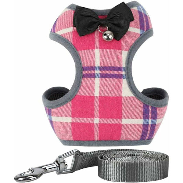 Koiran valjaat Koiran valjaat kissoille Kissaväljäät vaellukseen Pehmeä ilmakangasliivi pienille koirille kissalle mz123 (l, pinkki)
