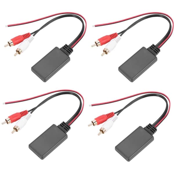 4X Universal bilmusikadaptermodul uden Bluetooth Aux-lydkabel