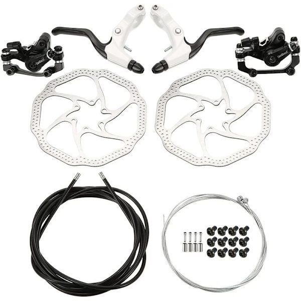 MTB Cykelskive Venstre/Højre Hånd Bremse Kit, Bremsegreb/Shifter/Gearskifter Kabel/Skiftesæt/Indvendig Wire