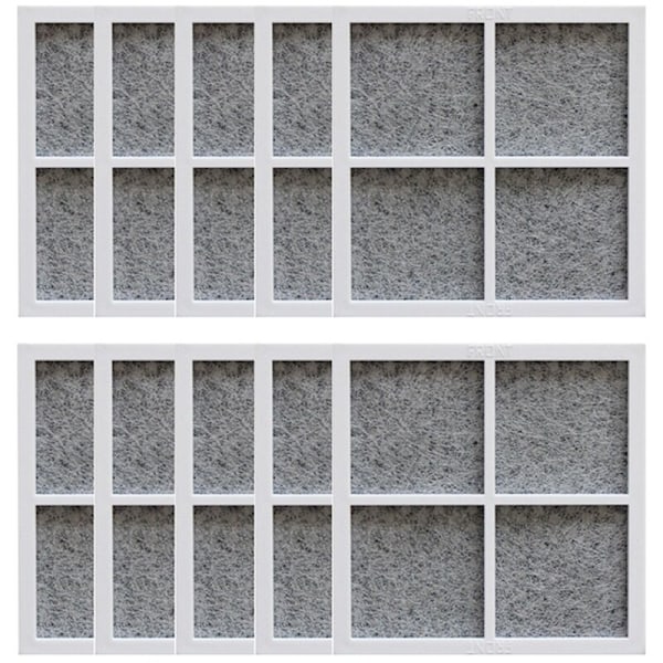 10 Pakker Kjøleskapsluftfilter for LG LT120F, Erstatningsfilter for Frisk Luft for Reservedeler Eite 469918