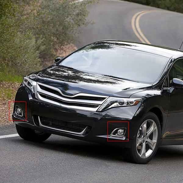 2 stk. tåkelysgrilldeksel for støtfanger til Venza 2013-2016