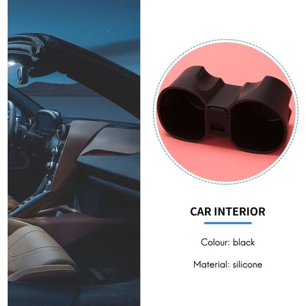 for Model 3 Y 2021 Midtkonsoll Koppholder Innlegg Interiør Tilbehør Bil Interiør Kaffe Kopp