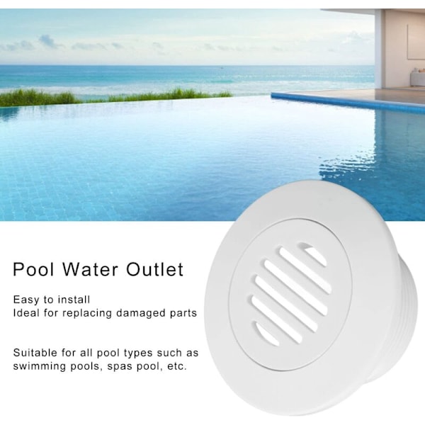 Swimmingpool Fittings Swimmingpool Udløb Dræn Pool Udløb Dysespids Swimmingpool Fittings Dræn G2 Hantråd Professionel Pool Sug Udløb fo