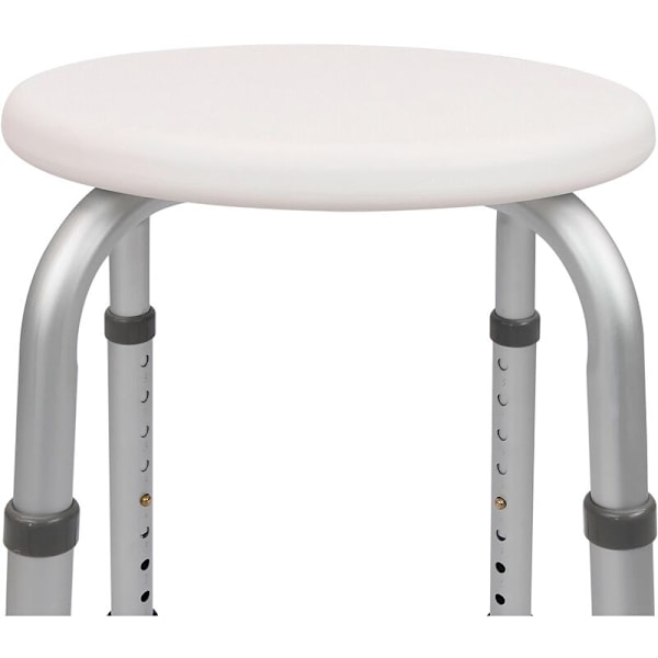 Rund duschpall justerbar i höjd 32 cm