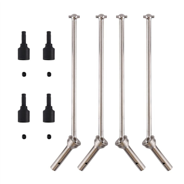 Metalldrivaksel og bakre CVD og differensialkopp for Arrma 1/8 KRATON 6S RC-biloppgraderingsdeler, 2