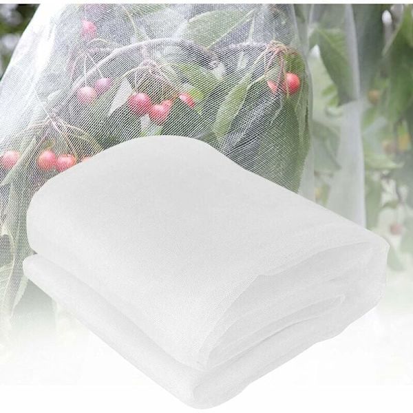 3m x 10m Insektnet, Insektnet til planter, Have net, Insektnet til køkkenhave, Fintmasket insektnet til beskyttelse af afgrøder mod insekter