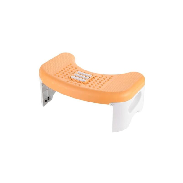 Foldbar Toiletstol, Fodskammel, Skridsikker, til voksne på badeværelset, bærbar, til ældre og børn