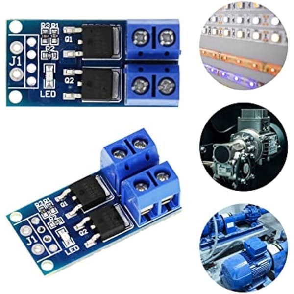 30 st MOS Transistor Kontrollmodul Trigger Switch DC5V-36V 15A (Max 30A) PWM Inställning Elektronisk Switch Kontrollkort